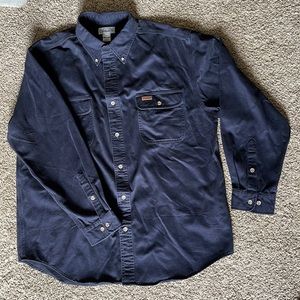 Carhartt Mens XL Cotton button down